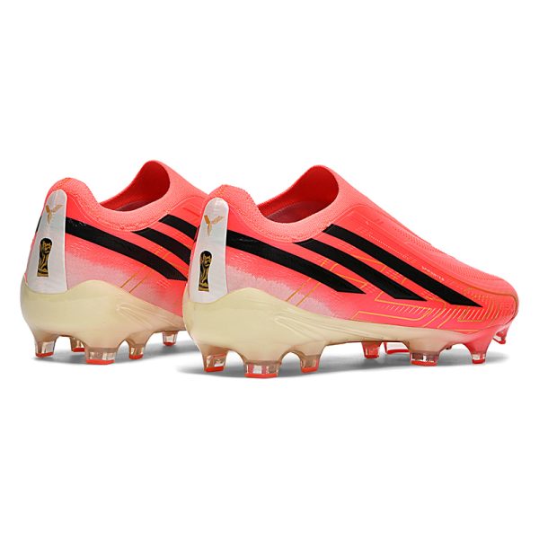 New Classic F50 Soccer Shoes FG High School Students Athletic Football Boots Long Spikes Sports Style Suitable for Spring Autumn